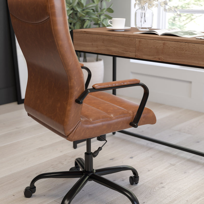 Milano  High Back Office Chair with Padded Arms